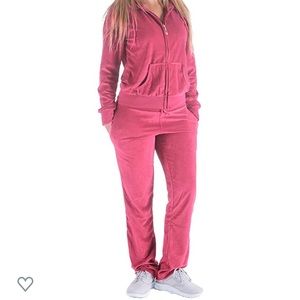 Bright pink jumpsuit